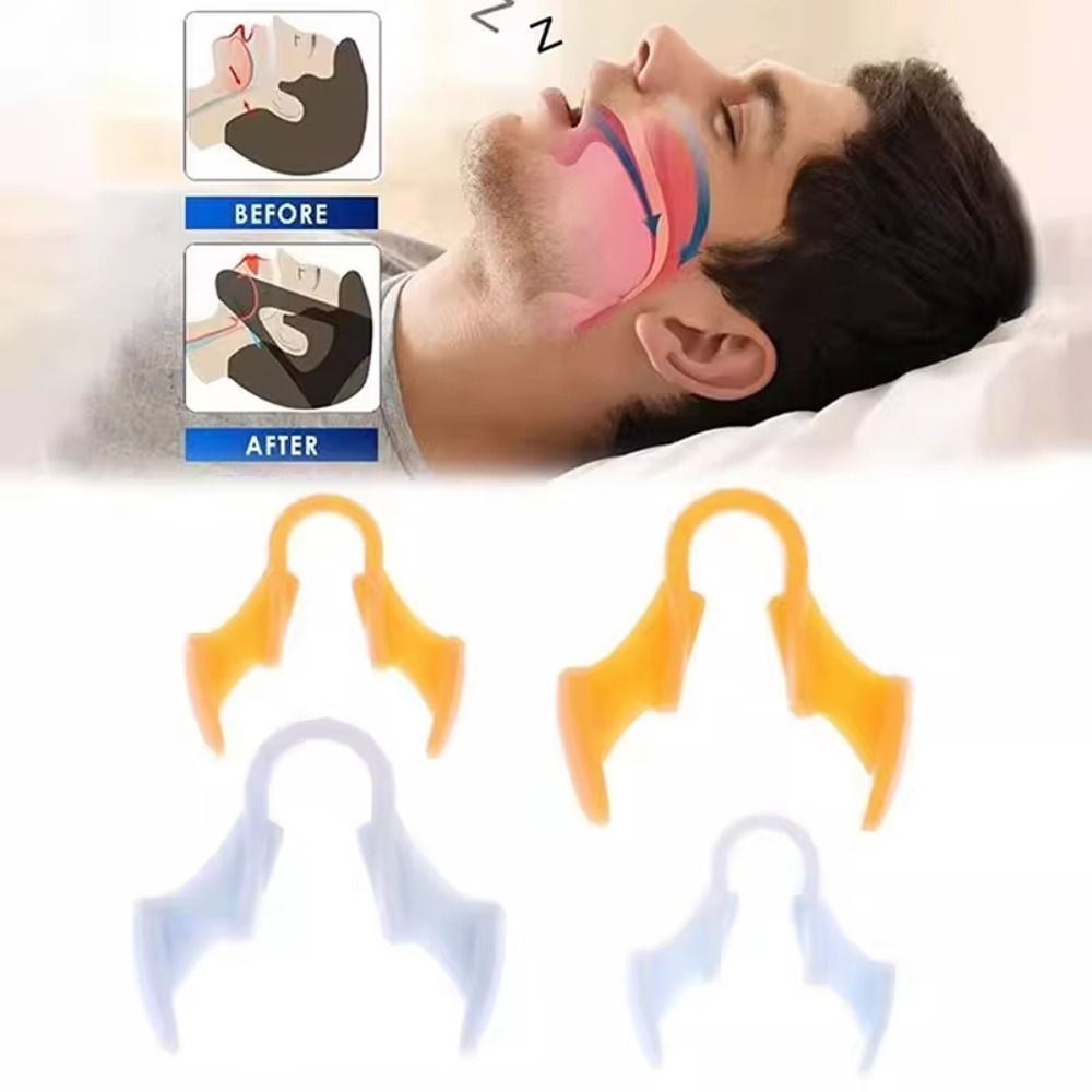 Anti Snore Contour Pillow - 2pcs Mini Stop Snoring Device Silicone