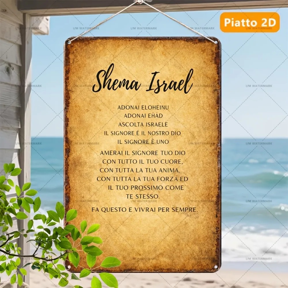 CIFBUY Vintage Hebrew Scriptur - Home Decor ulasan dan harga