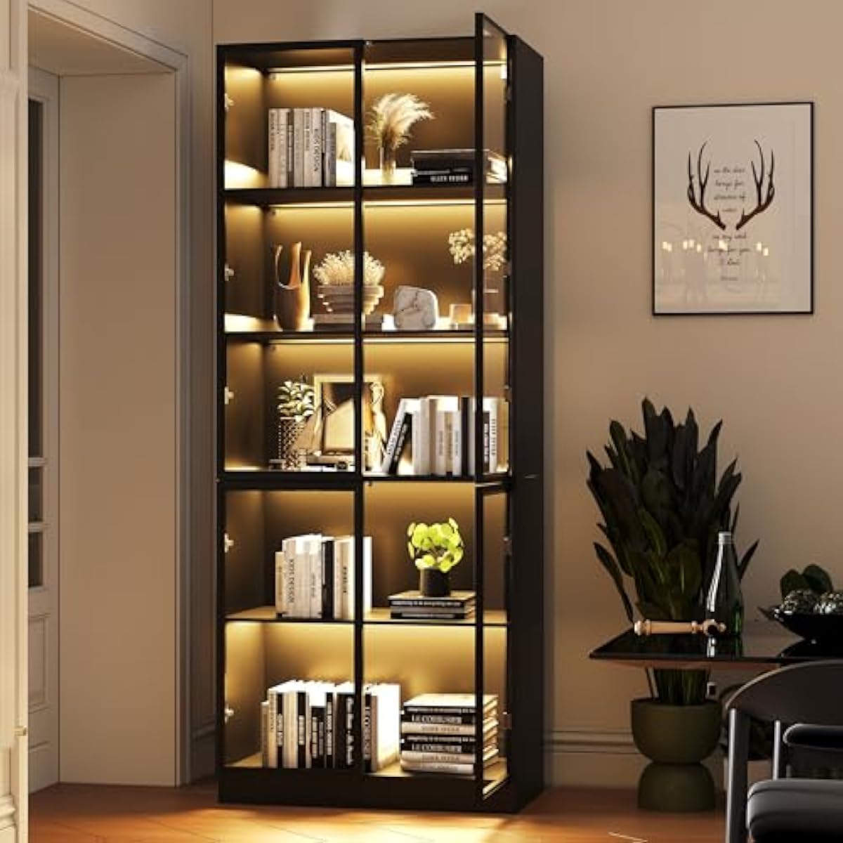 Rustic-engineered wood cabinet - Lighting ulasan dan harga