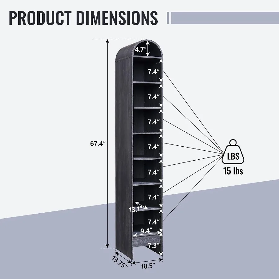 67 Tall Arched Bathroom Storag - Storage & Organization ulasan dan harga