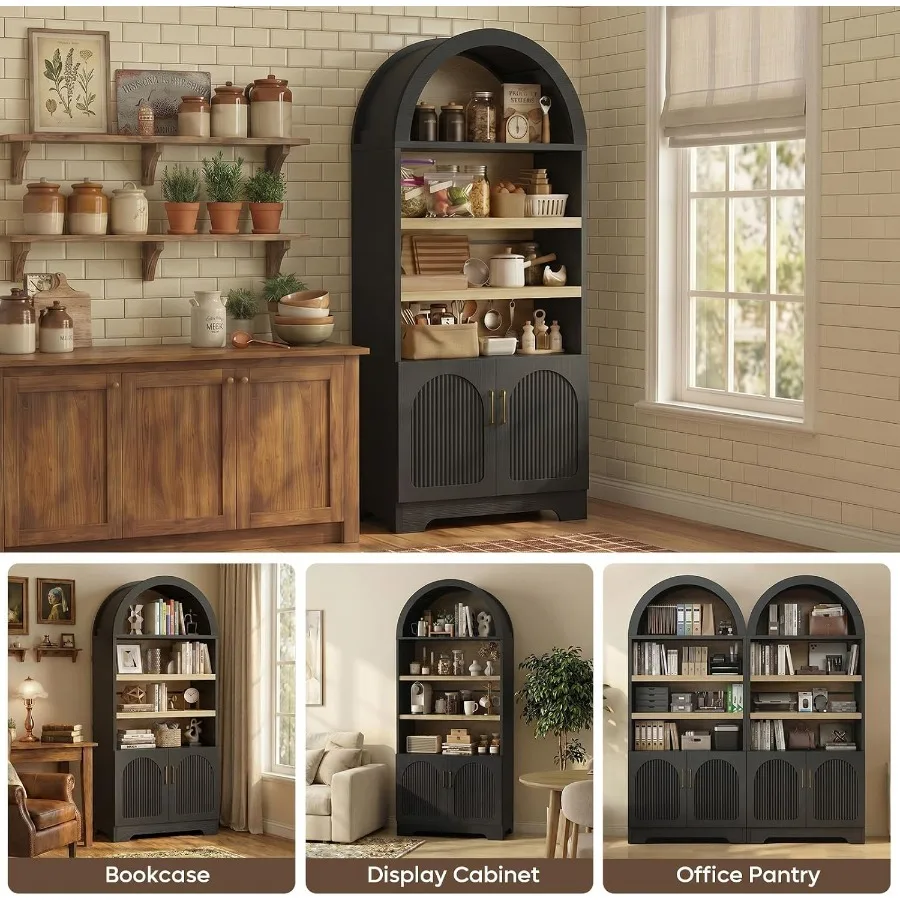 71 Tall Arched Kitchen Pantry  - Storage & Organization ulasan dan harga