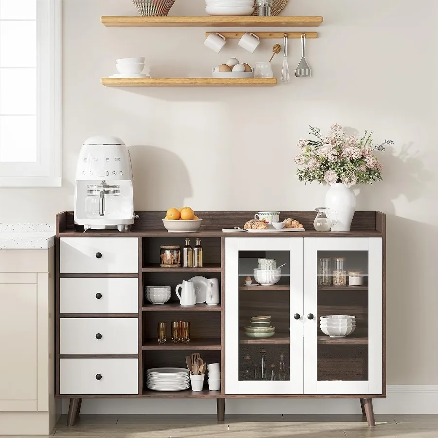 55 Glass Door Sideboard for Li - Storage & Organization ulasan dan harga