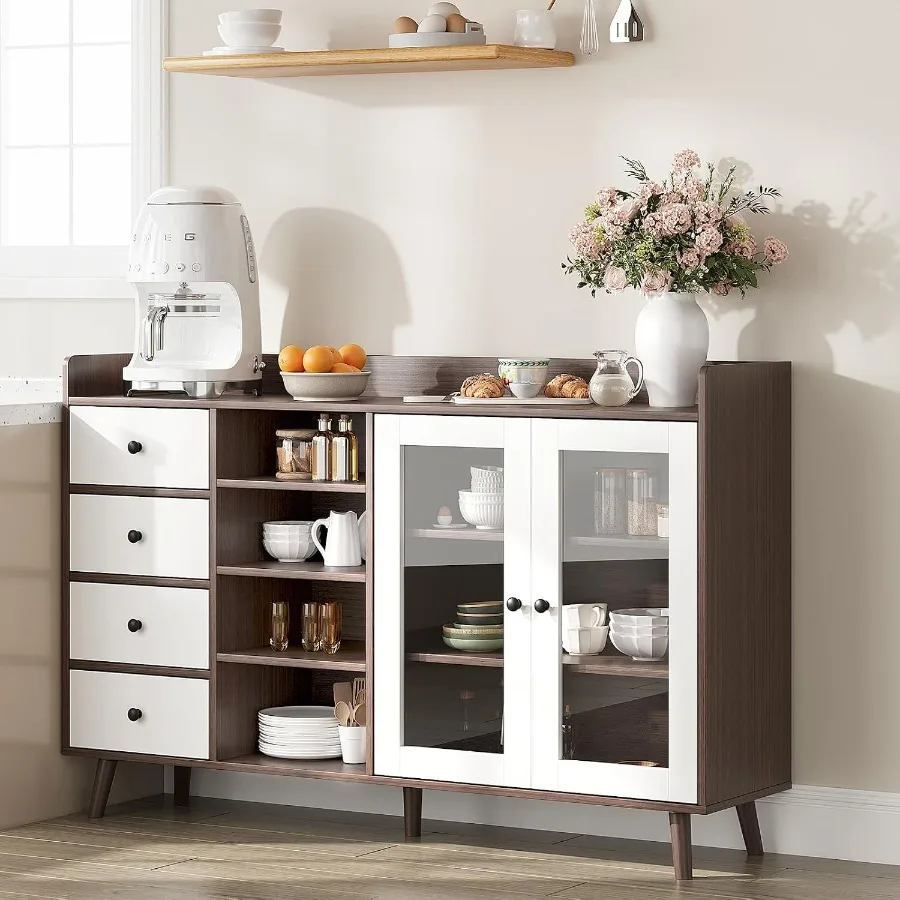 55 Glass Door Sideboard for Li - Storage & Organization ulasan dan harga
