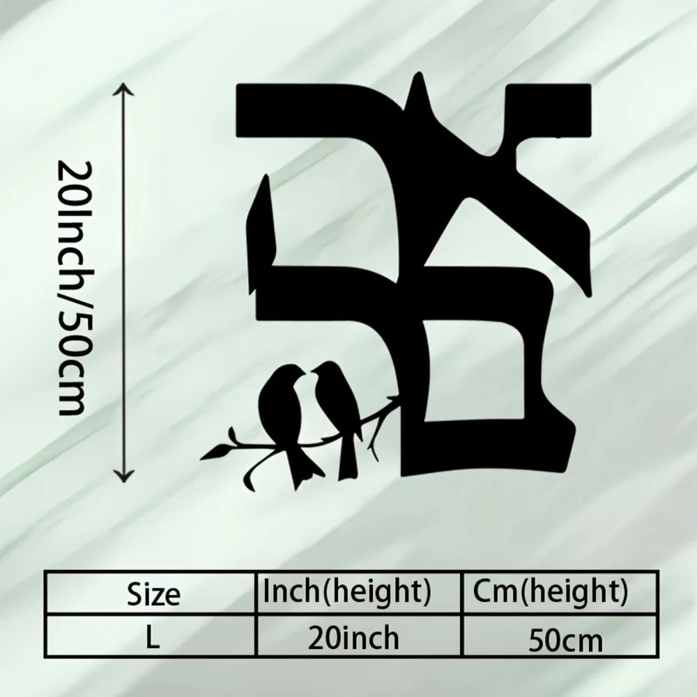 CIFBUY Jewish Star Metal Wall  - Home Decor ulasan dan harga