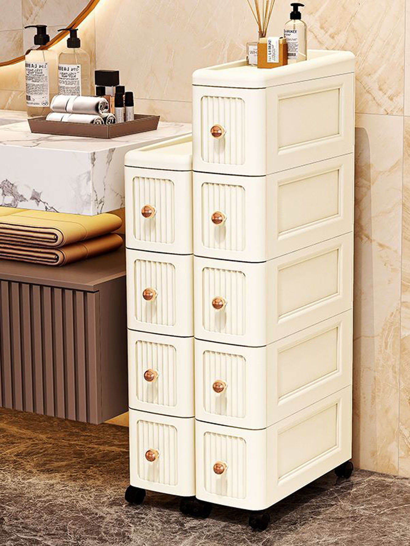15CM Wide Gap Storage Cabinet  - Storage & Organization ulasan dan harga