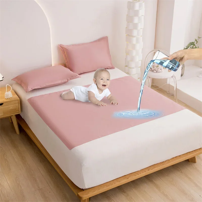 Waterproof Cloth Washable Diap - Waterproof Mattress Protector Breathable ulasan dan harga