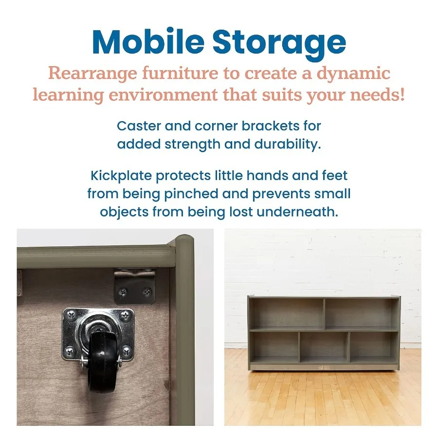 5-Compartment Mobile Storage C - Storage & Organization ulasan dan harga
