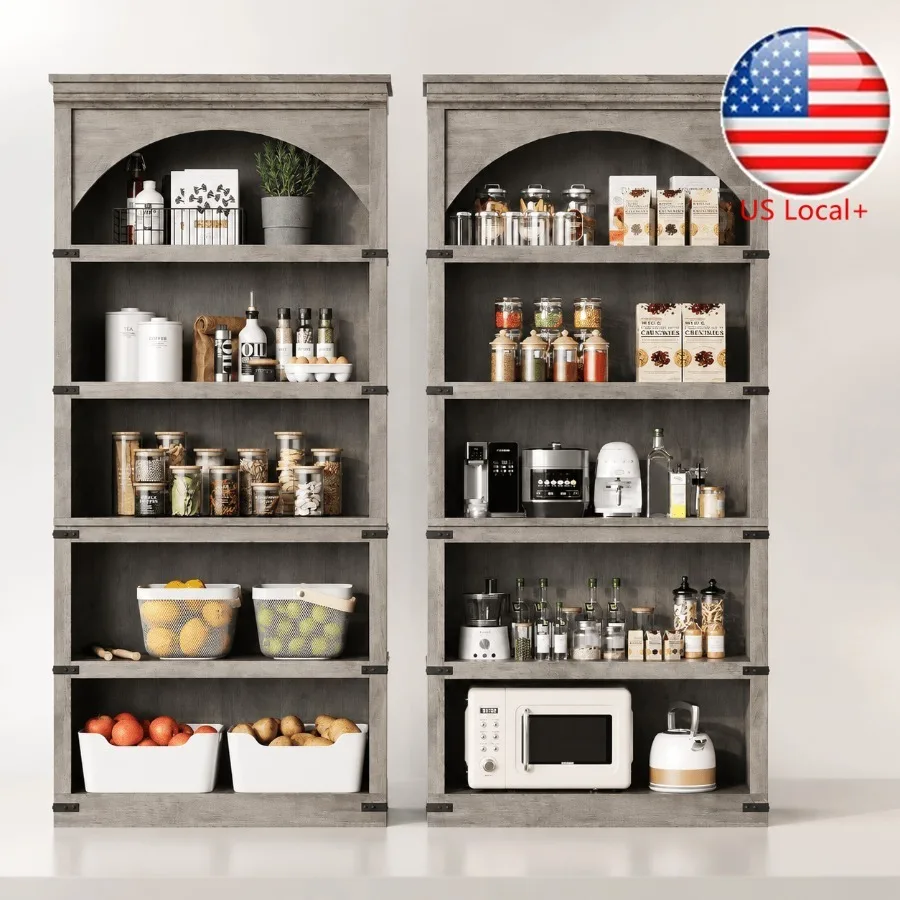 68.7 Tall Farmhouse Arched Boo - Storage & Organization ulasan dan harga