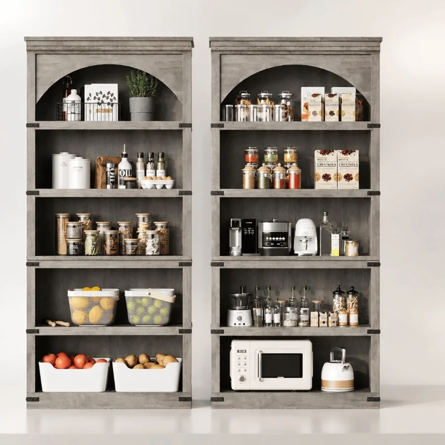 68.7 Tall Farmhouse Arched Boo - Storage & Organization ulasan dan harga