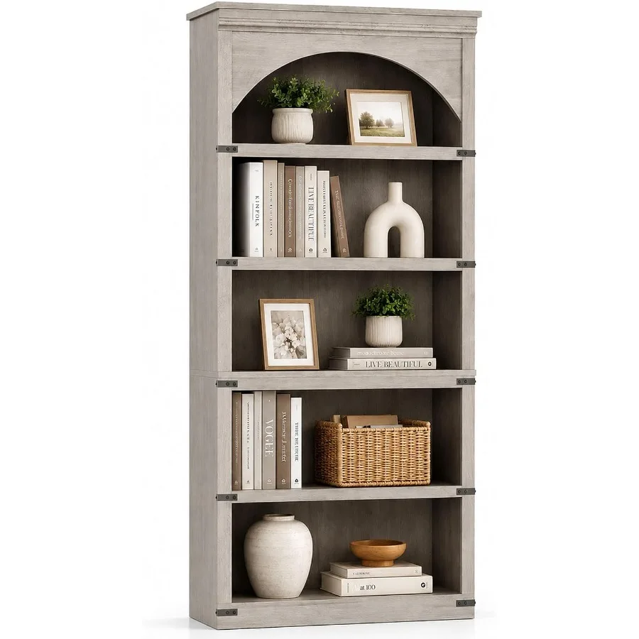 68.7 Tall Farmhouse Arched Boo - Storage & Organization ulasan dan harga
