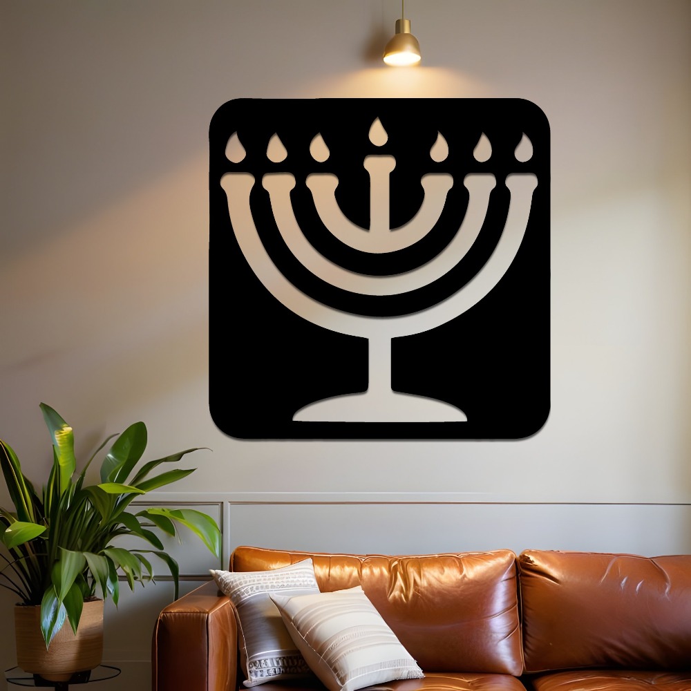 CIFBUY Vintage Menorah Metal W - Home Decor ulasan dan harga
