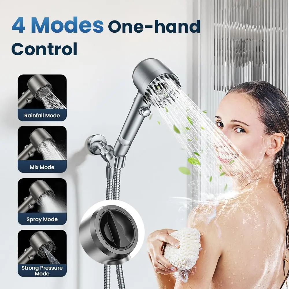 High Pressure Filtered Handhel - High Pressure Shower Head Handheld ulasan dan harga