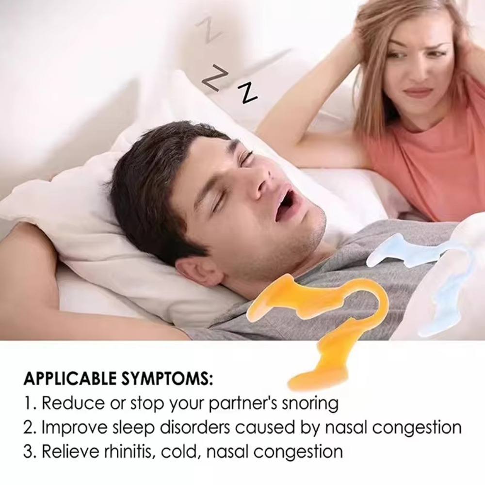 2pcs Mini Stop Snoring Device  - Anti Snore Contour Pillow ulasan dan harga