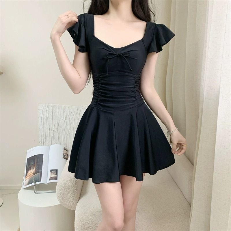 2026 New Women Skirted Swimdre - Bath ulasan dan harga
